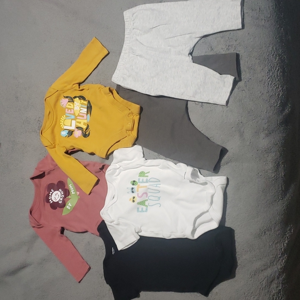 Bundle of baby girl's clothing size 3-6 months